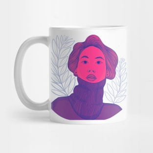 Turtle girl Pink Edition Mug